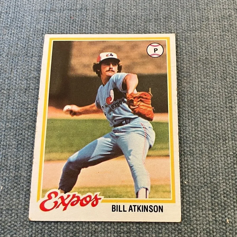 1978 Topps Montreal Expos Baseball Card Trading Card